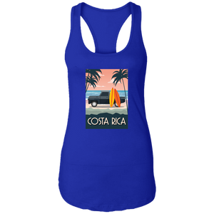 Surfer Ladies Racerback Tank