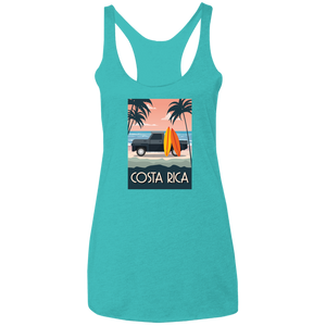 Surfer Ladies Racerback Tank