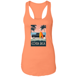 Surfer Ladies Racerback Tank