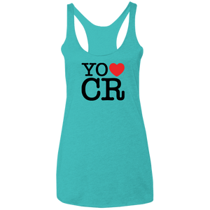 Yo Amo Costa Rica Ladies Racerback Tank