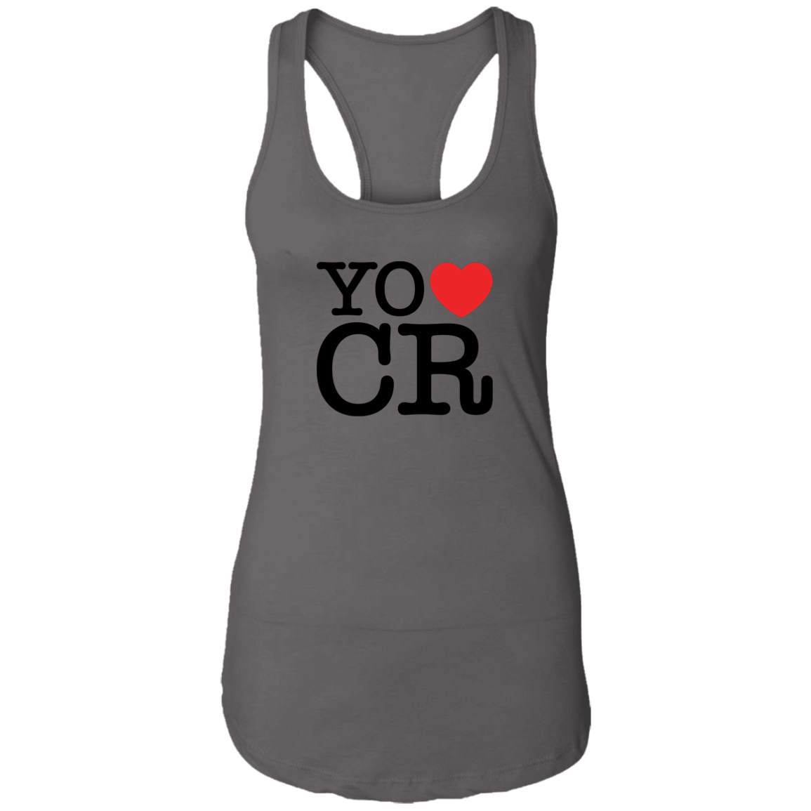 Yo Amo Costa Rica Ladies Racerback Tank