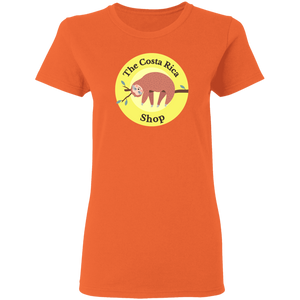 Sleepy Sloth Ladies' T-Shirt