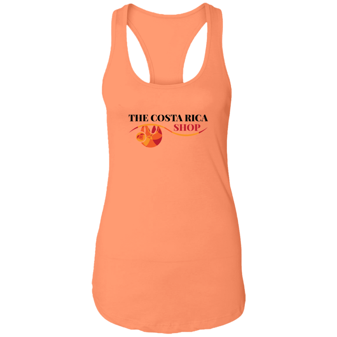 Classic Sloth Logo Ladies Racerback Tank