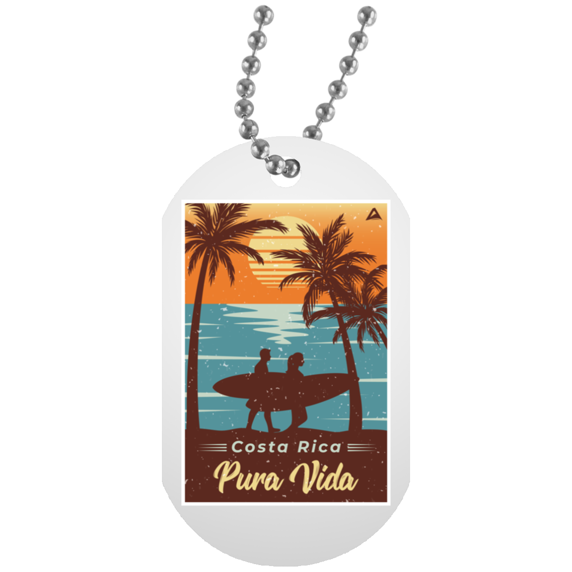 UN5588 White Dog Tag